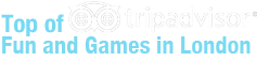 Top of TripAdvisor Fun and Games in London