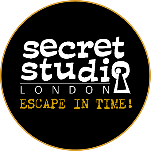 Secret Studio London Escape In Time logo.